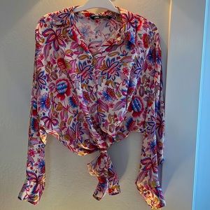 Zara Colorful Blouse